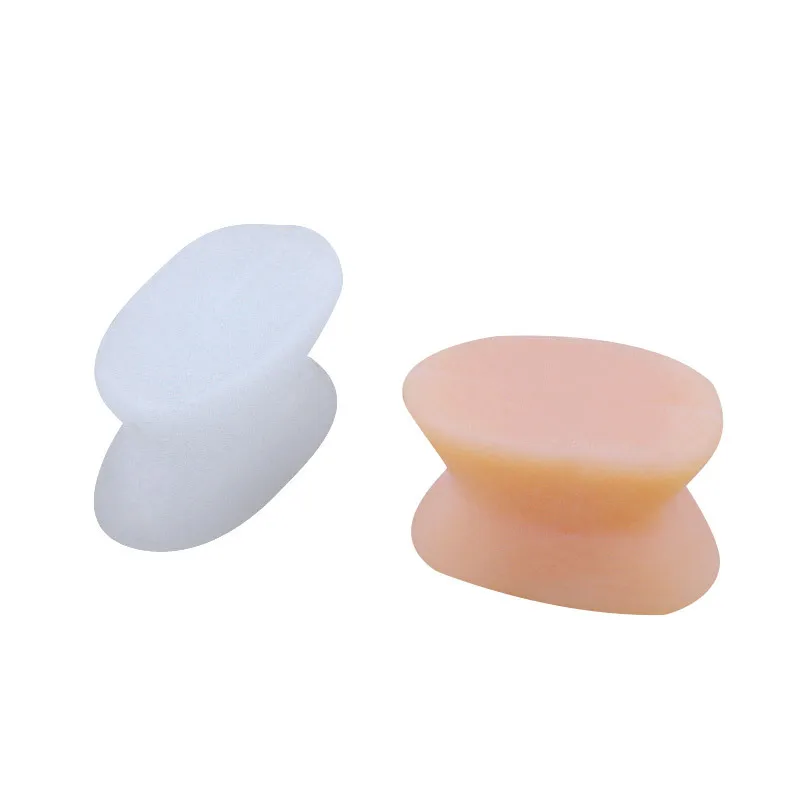 1 paio di separatore per dita in Gel strumento per la cura del piede Silicone alluce valgo raddrizzatore valgo alluce Bunion Protector correttore allineamento