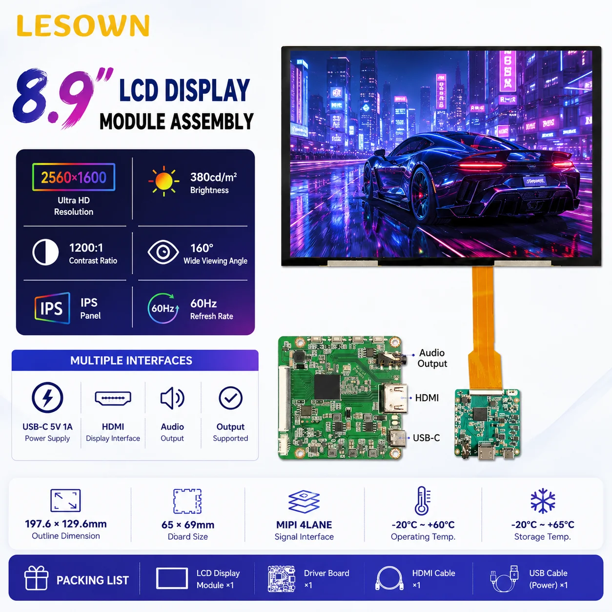 LESOWN 8.9