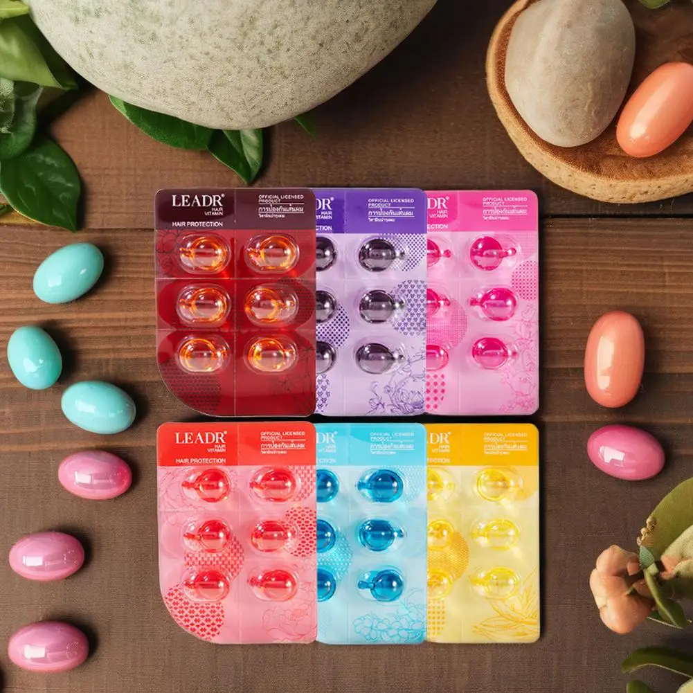 

Rose Essential Oil Capsules Supple Dry Hair Keratin Oil Hair Damaged Dry Complex Repair Female Essence Hair Repair Plant B1U0