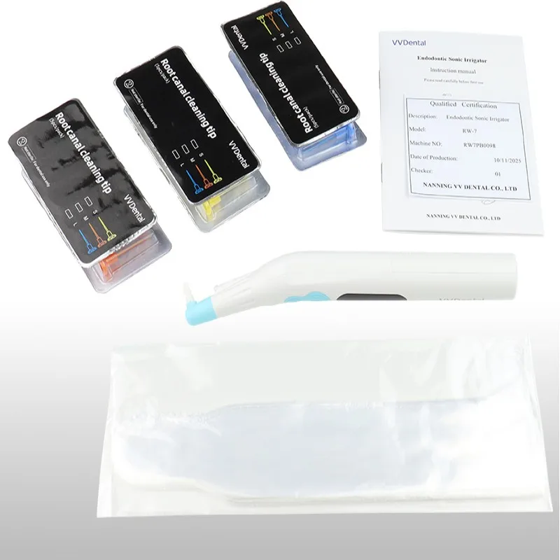 Dental Wireless Ultrasonic ActivatorDisposable Root Canal Endo Tips Sonic Irrigator Dentistry Tool