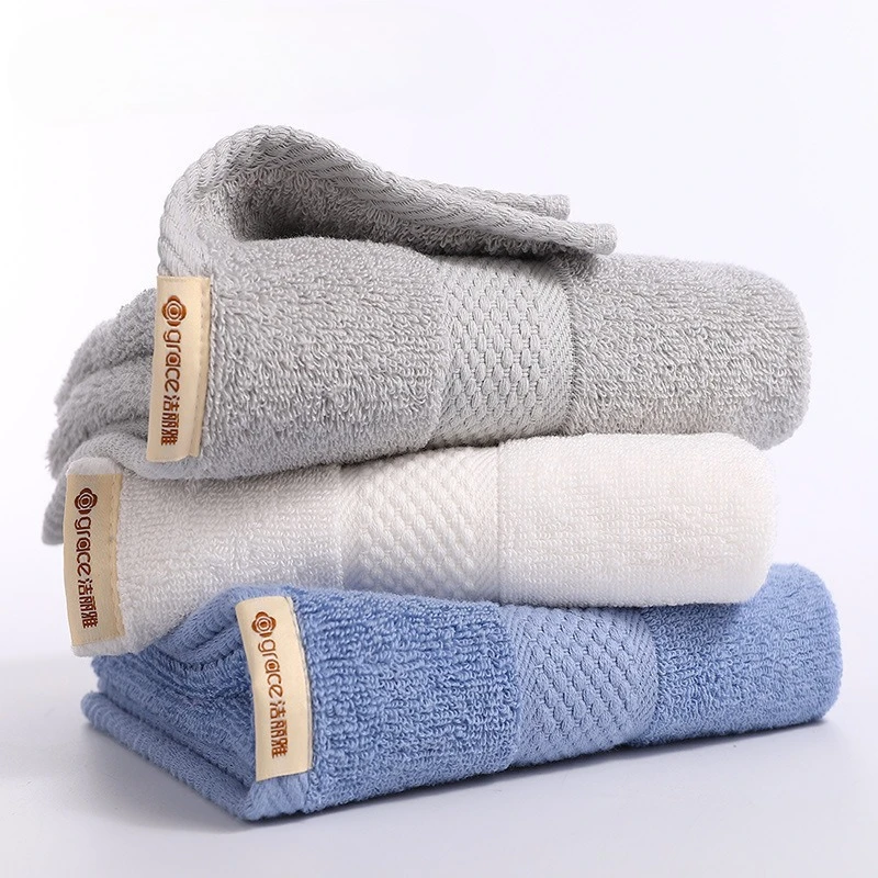 Full Cotton Towel for Showering and Washing Face Soft and Skin Friendly Absorbent Not Easy To Shed Hair Beautiful and Durable