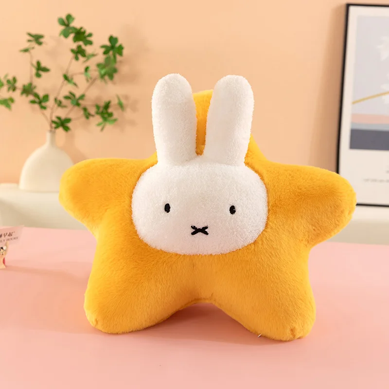 30CM Hot Cartoon Miffy Series Stuffed Doll Exquisite Creativity Cute Soft Star-shaped Plush Toy Boys and Girls Birthday Gift