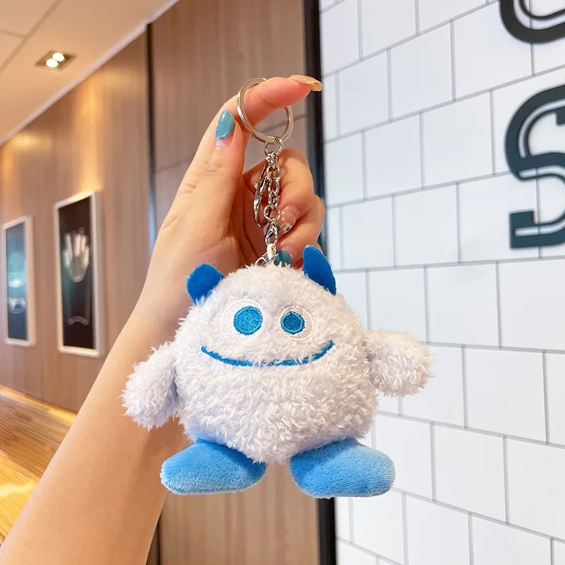 ディズニー 2025 かわいいリトルモンスターぬいぐるみペンダント 小さな毛皮のようなモンスター人形キーホルダー装飾 女の子への最高の誕生日プレゼント