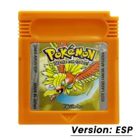 GBC-Spielkassette Pokemon Blau Kristall Gold Grün Rot Silber Gelb mit Mehrsprachiger 16-Bit-Videospielkonsolenkarte