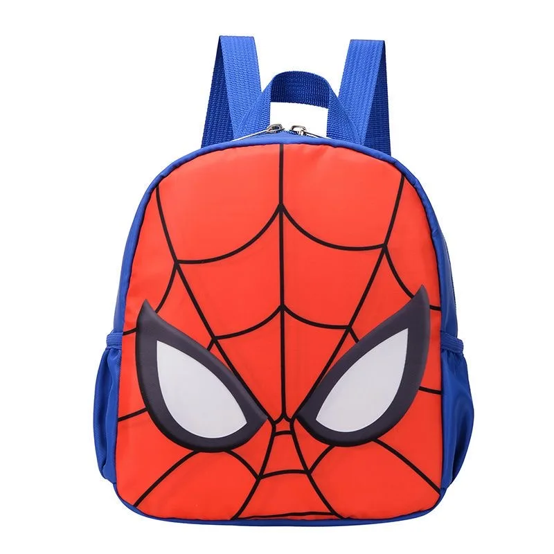 

Школьная сумка с изображением мультфильма Диснея «Замороженный Человек-Паук» для мальчиков, новый детский рюкзак для детского сада