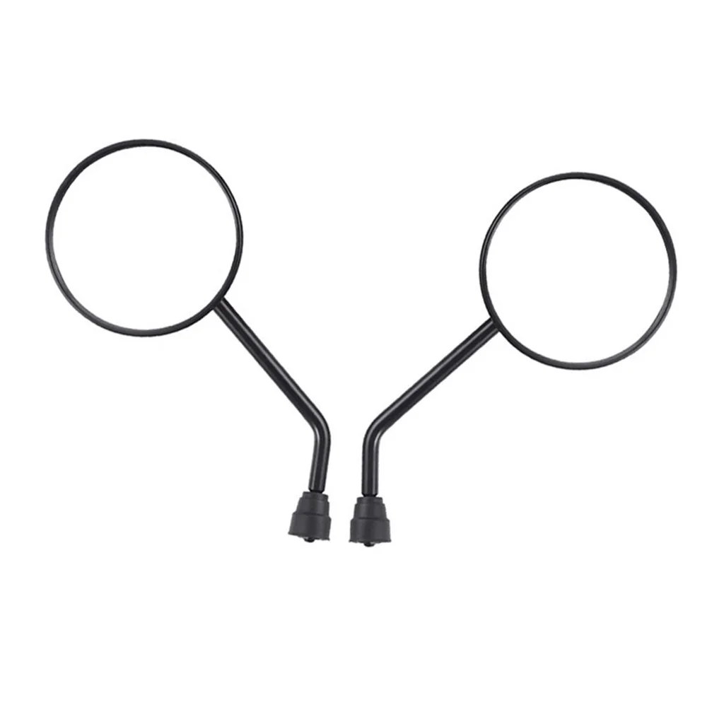 العالمي للدراجات النارية الرؤية الخلفية مرآة الرؤية المستديرة الخلفية 8 مللي متر-المقود جبل محدب مرايا الرؤية الخلفية زوج ل ATV سكوتر #4