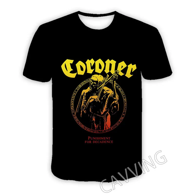 قمصان كافينج ثلاثية الأبعاد مطبوعة فرقة عادية تي شيرت الهيب هوب تي شيرت Harajuku أنماط بلايز ملابس للرجال/النساء