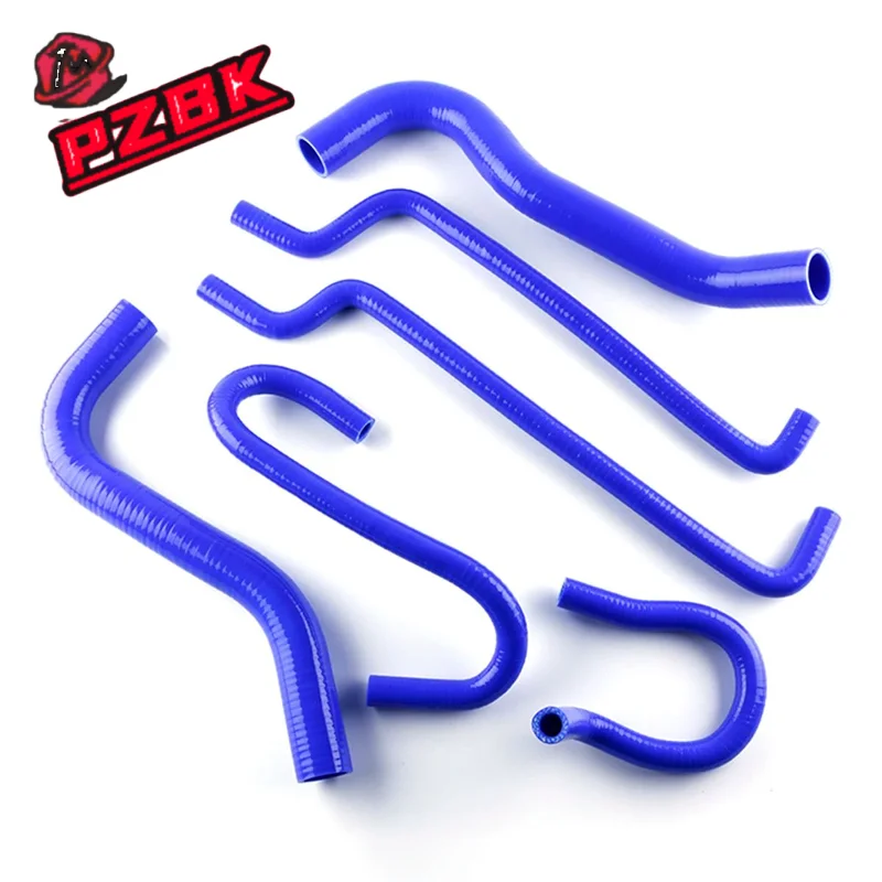 6PCS For 1988-1990 1989 Holden Commodore VN 3.8T Silicone Radiator Coolant Tube Pipe