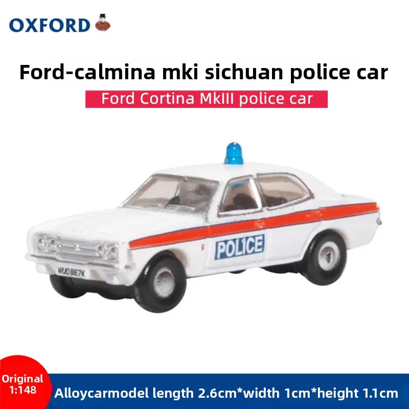 

Литой под давлением OXFORD масштаб 1:148 Ford Cortina MkIII полицейский карманный автомобиль из сплава модель автомобиля Коллекционная игрушка в подарок сувенир дисплей орнамент