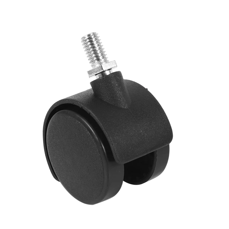 T70C Set Of 12 Screw In Caster Wheels - 6 With Lock Function