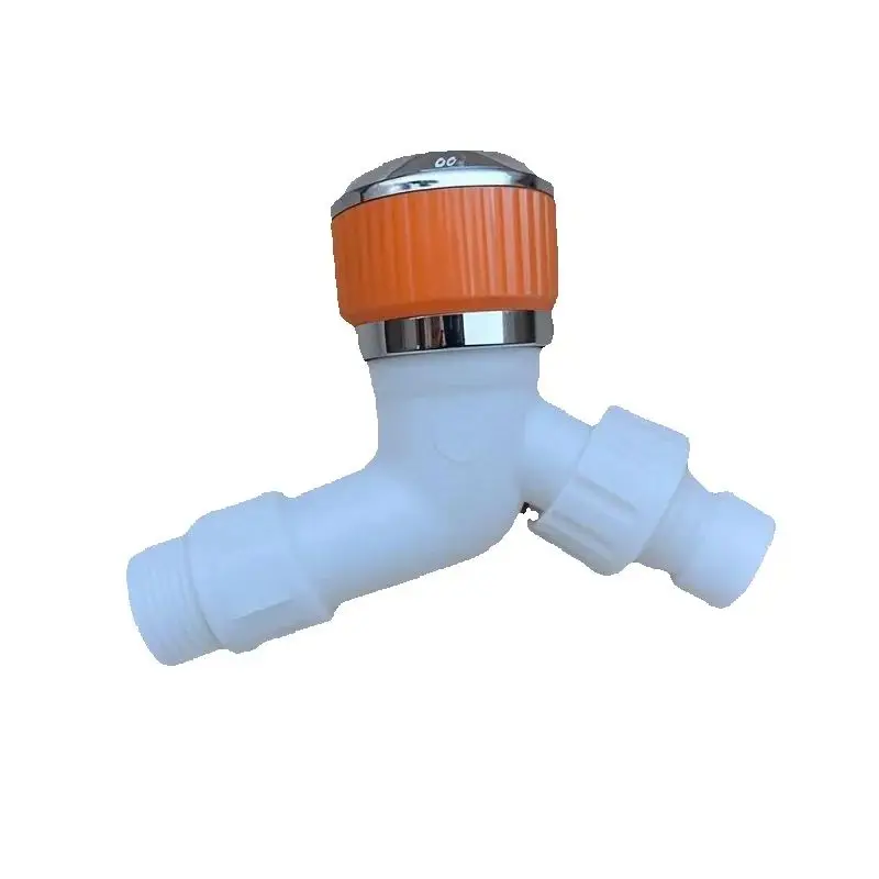 

10 Piece White PVC Plastic Tap G1/2 '' Home Outdoor Garden Faucet Frost-Prevention Outdoor Tap Home Kitchen Bathroom Faucet