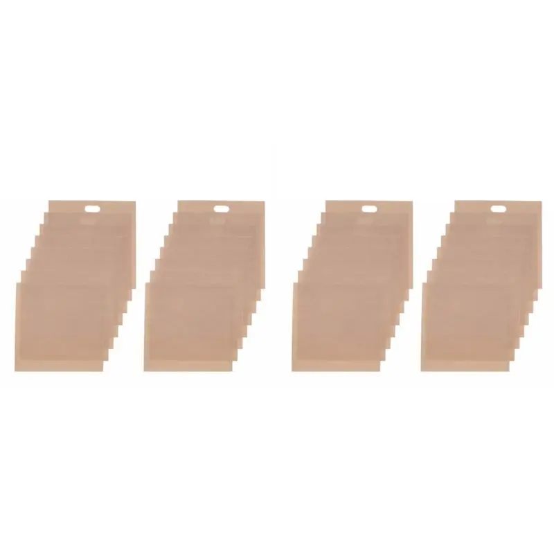 【THANKSGIVING DAY】24Pcs Reusable Toaster Bag Non-Stick Bread Baking Bag Sandwich Bags Toast Microwave Heating Pastry Tools 16X16