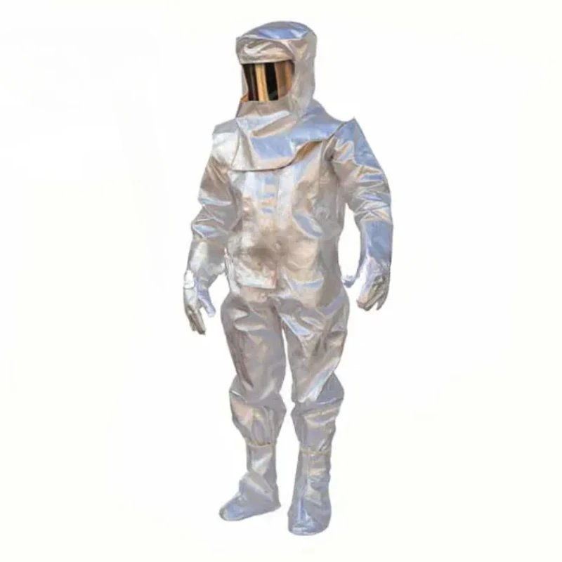 Heat Resistant Aluminized High Temperature Protection Anti Fire Approach Suit