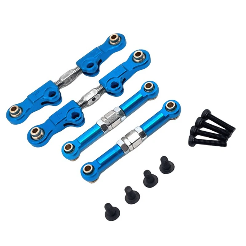 

Металлические регулируемые передние и задние тяги для радиоуправляемых машинок MJX 1/14 14207 14208, запчасти для RC-моделей