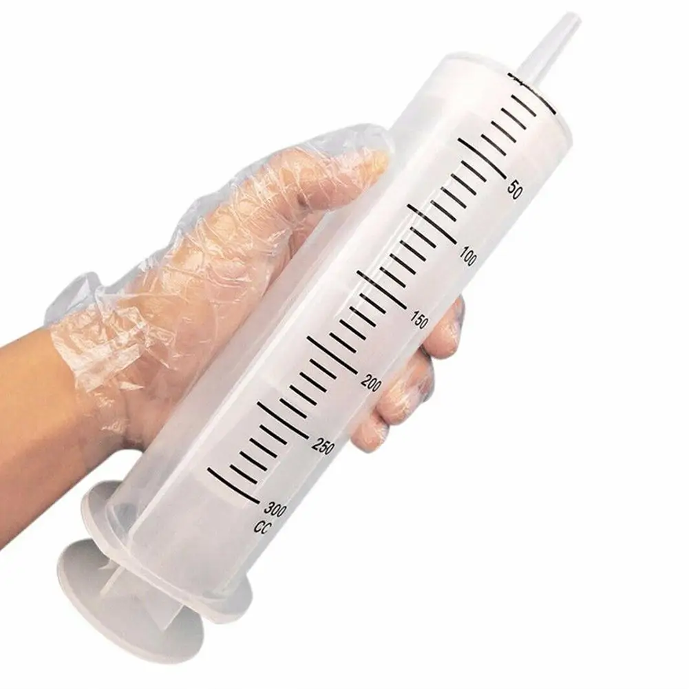 Reusable Big Large Hydroponics Plastic Nutrient Sterile Health Measuring Syringe Tools Cat Feeding pet Accessories