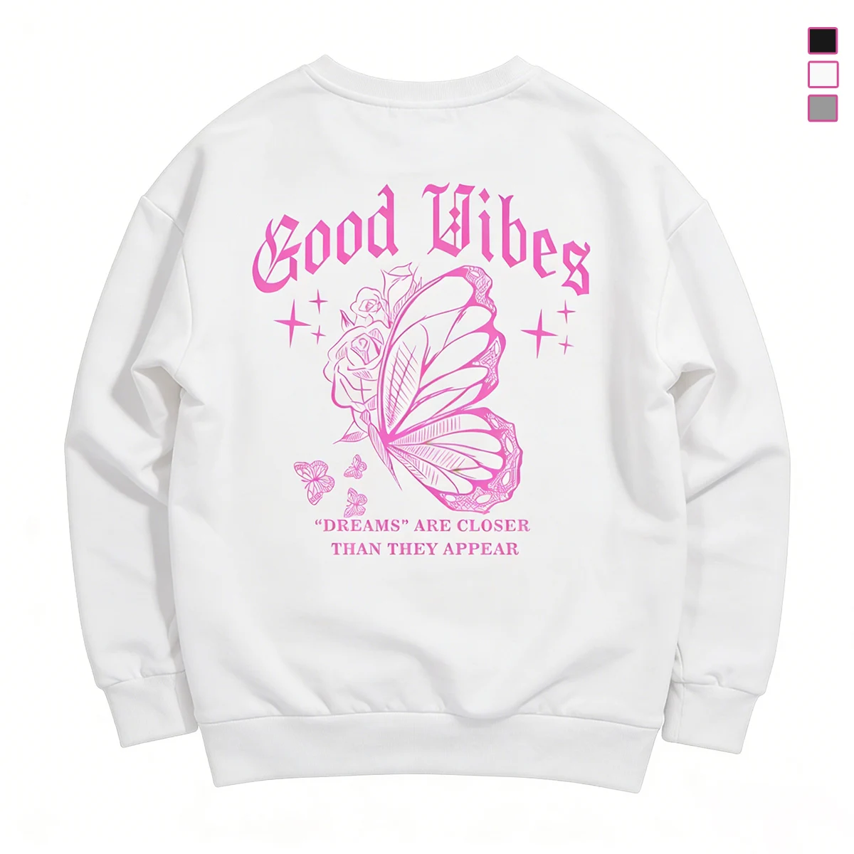 Felpa girocollo da donna, pullover senza cappuccio primavera/autunno, anti-pilling/resistente allo sbiadimento, morbida in misto cotone, casual a maniche lunghe
