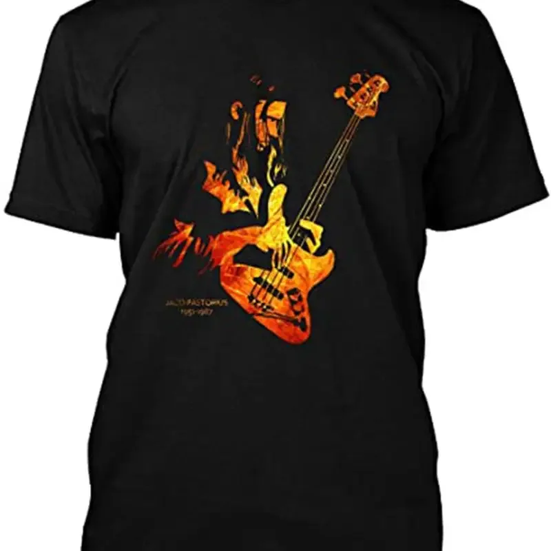 Camiseta Bass Player Jaco Pastorius Never Die de algodão preto tamanho S M L 234Xl