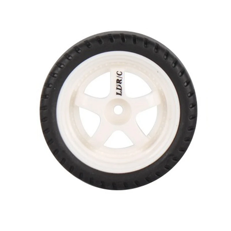 4Pcs 33Mm RC Drift Tire Wheel Hard Tyre For LDRC AE86 A86 A86P LD1801 1/18 RC Car Upgrade Accessories RC Parts ,1