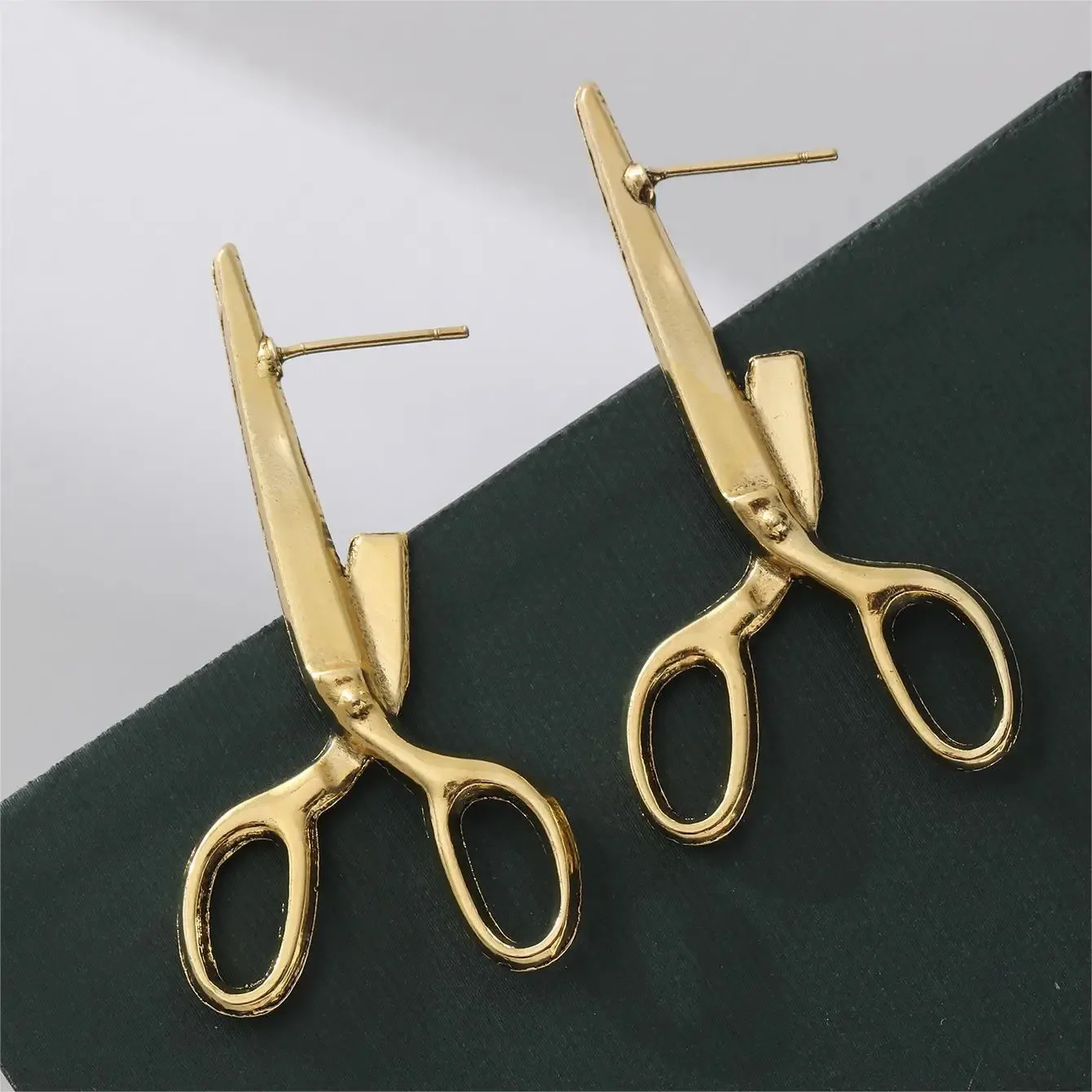 Creative Retro Scissors Earrings for Women