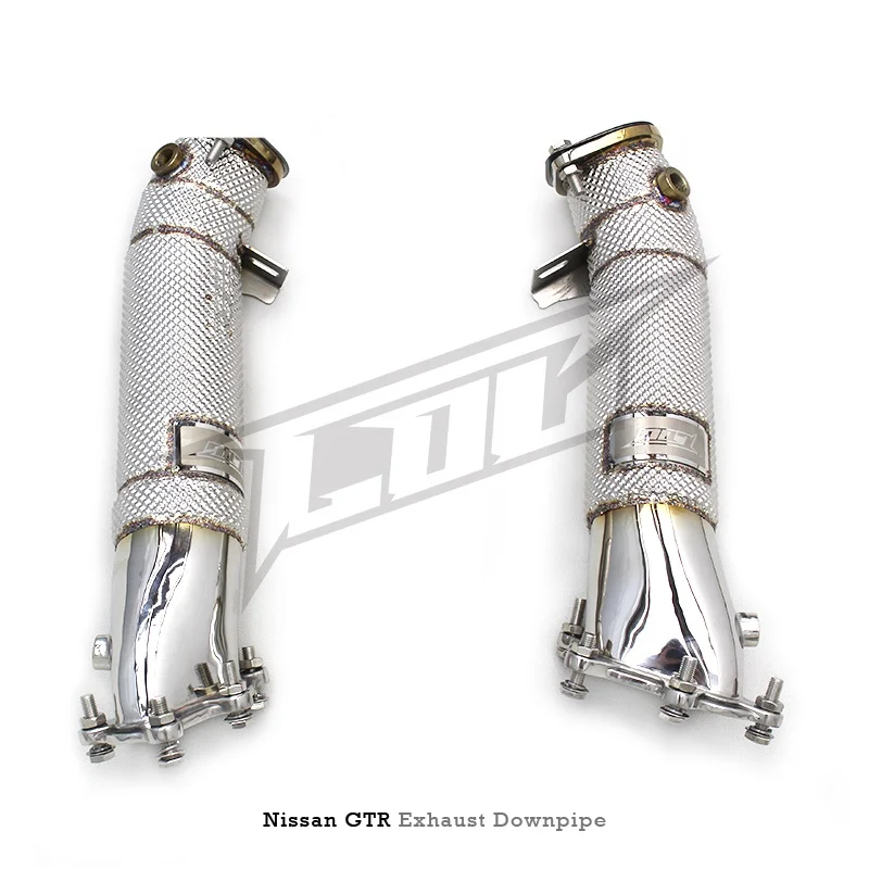  Head Section High flow Pipes Exhaust Pipes branch downpipe Exhaust Pipe with catalyst For Nissan GTR/GT-R 3.8TT 