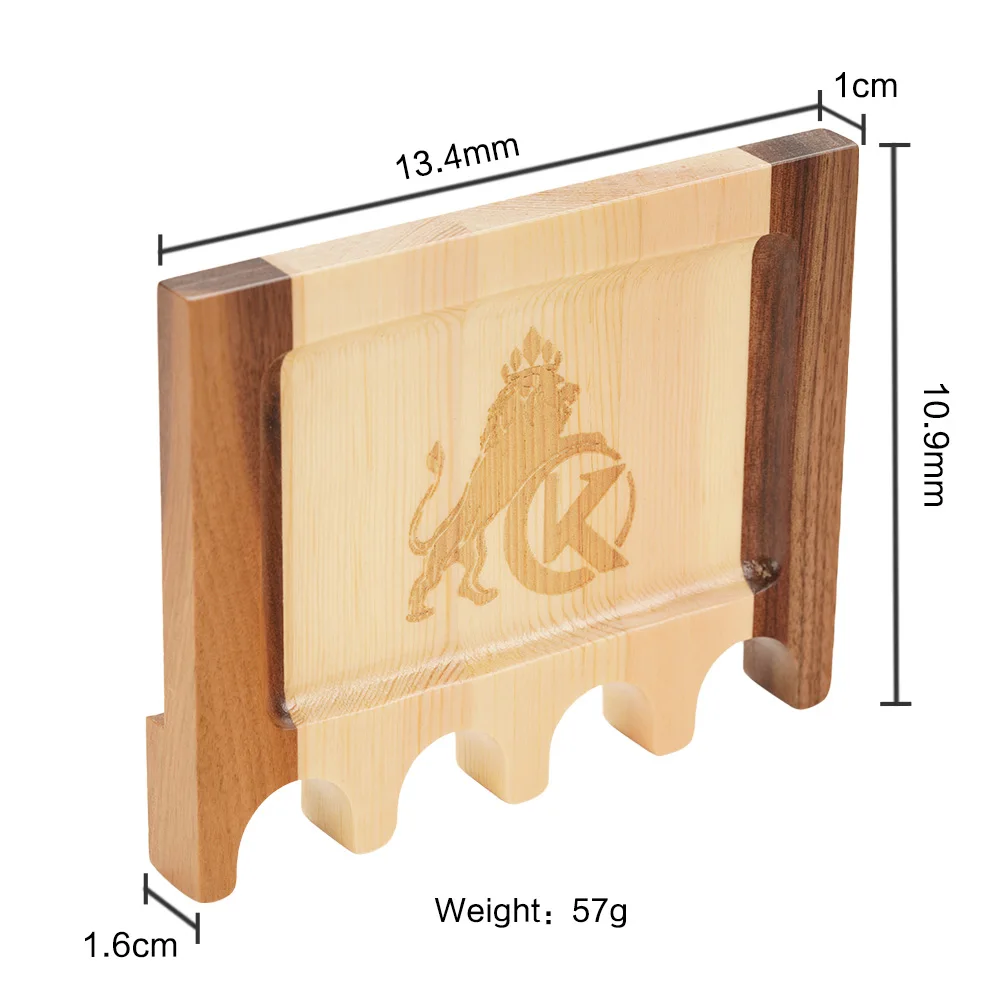 Konllen ที่วางแท่งไม้ที่จับบิลเลียดแบบพกพาที่วางคิว4คิวไม้คิวบิลเลียดทนทานสำหรับอุปกรณ์บาร์สระ