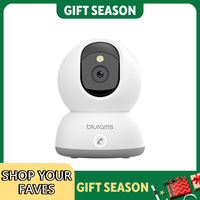 2K Indoor Camera for Home Security, 360° Pet Dog Camera with Phone App, 2-Way Talk, One-Touch Call, Night Vision, 2.4GHz