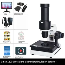 Rilevatore di microcircolazione strumento di Micro osservazione per la portata sanguigna del rilevatore di salute dei vasi periferici delle dita