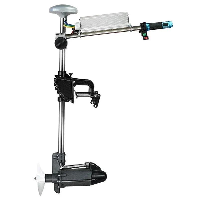 

24V 1200W-2600W Brushless Electric Thruster Outboard Marine Guide Motor Auto/Manual Cruise Ducted Turbojet
