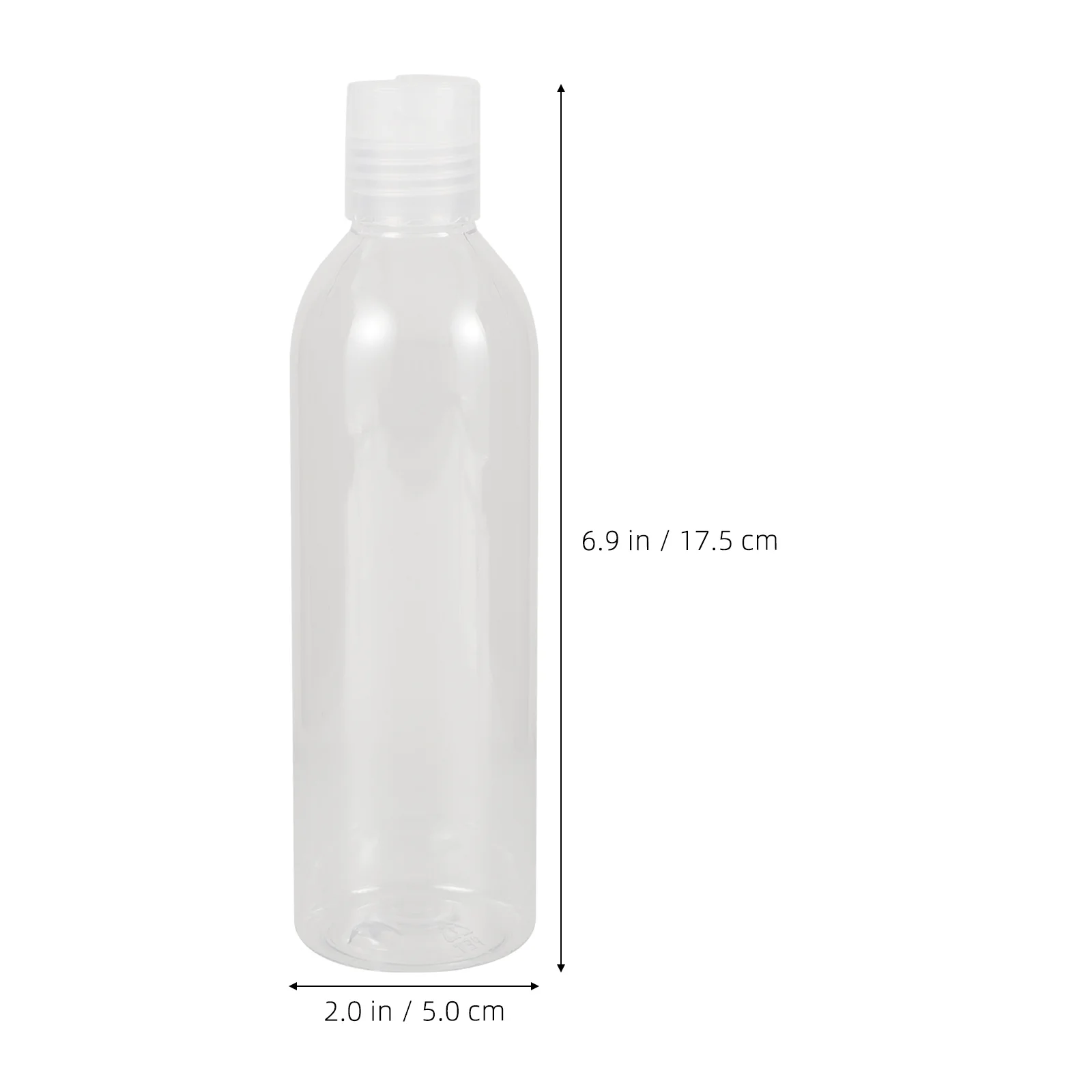 6 stücke 250 ml Tragbare Reise Flaschen Nachfüllbare Shampoo Spender Für Lotion Container Leere Flasche Auslaufsicher Geruchlos