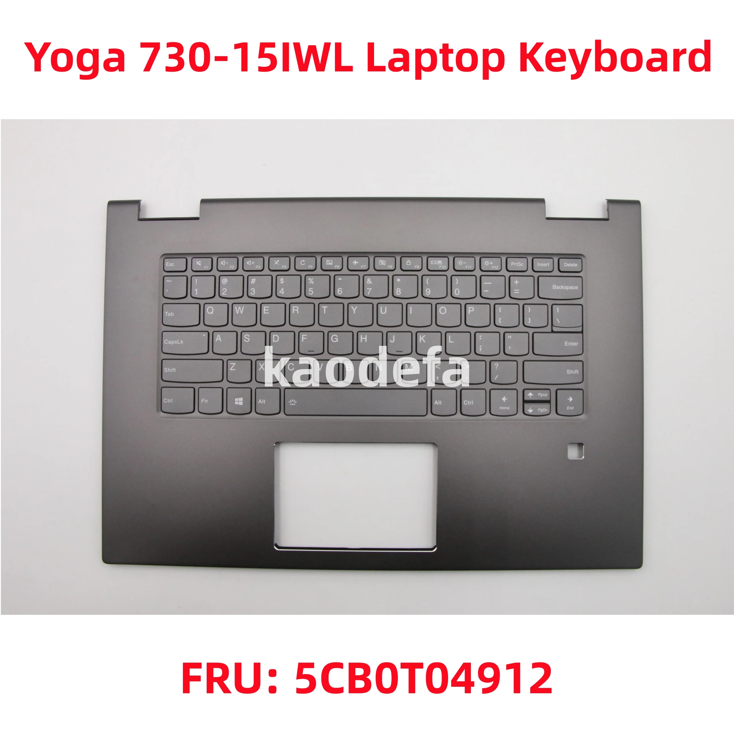 

For Lenovo Yoga 730-15IWL Laptop Keyboard FRU: 5CB0T04912