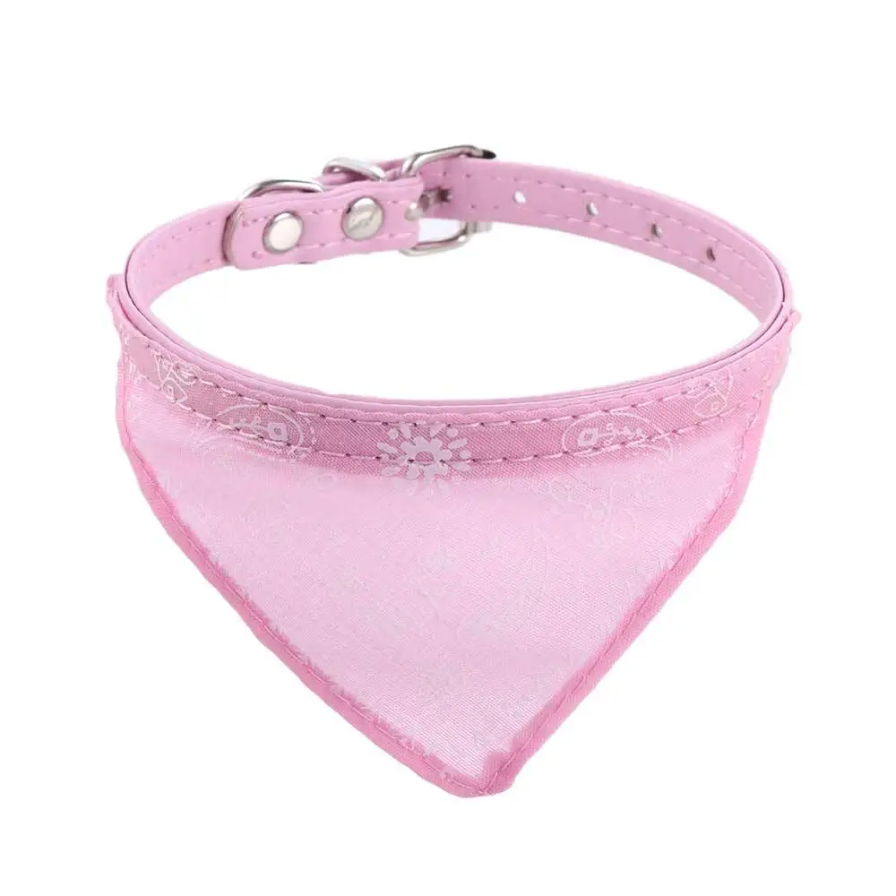 

Cat Neck Collar Grooming Accessories Triangle Bandana for Puppy Kitten Pet Supplies Dog Saliva Towel Dog Collars Dog Bandana