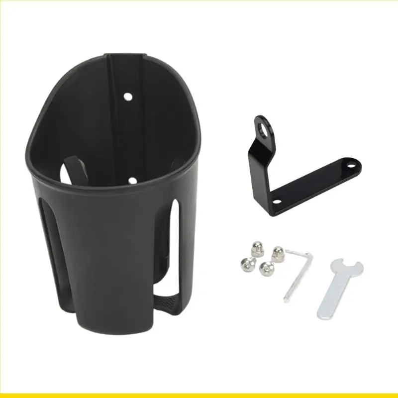 

Universal Motorcycle Electric Scooter Cup Holder Coffee Mug Mount Adjustable Width Plastic Water Bottle Holder for Bike