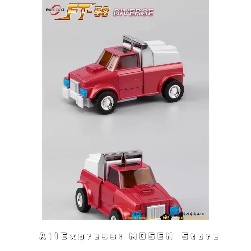 FansToys FT-58 Transformation Diverge MP Scale G1 Animated FT58 Swerve Transformed Autobots