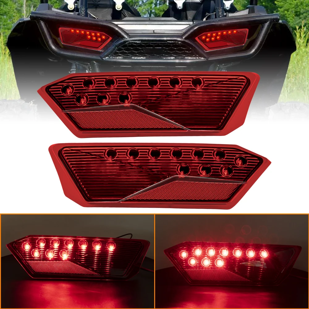 

For 2014-2017 POLARIS RZR 1000 XP Red Taillight Rear Break Lamp For 14-15 Polaris RZR 900 XP 1000