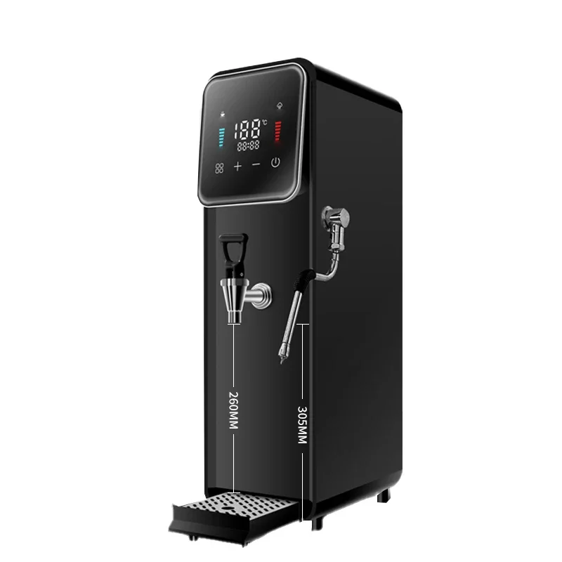 60L/h سخان مياه كهربي غلاية مياه البخار ذكي توقيت الحليب الشاي متجر بار الحليب رغوة غلاية مياه الكهروميكانيكية