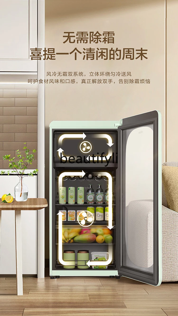 New product, ice bar, frozen storage, double temperature partition storage, tea beverage, fruit fresh-keeping cabinet