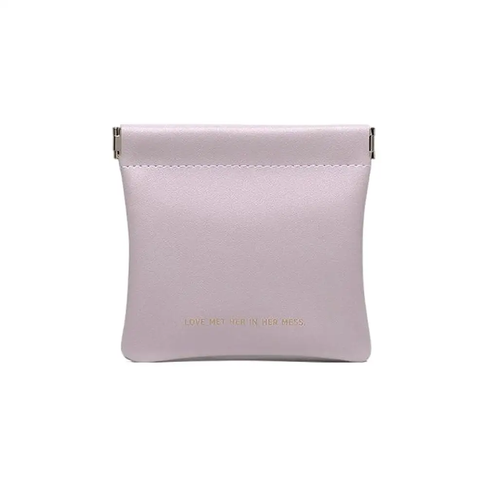 Automatische geschlossene Geldbörse Tasche Mini PU separate Kopfhörer Ladekabel Aufbewahrungstasche tragbare Null Brieftasche Münze Lippenstift Aufbewahrungstasche – Detail 3