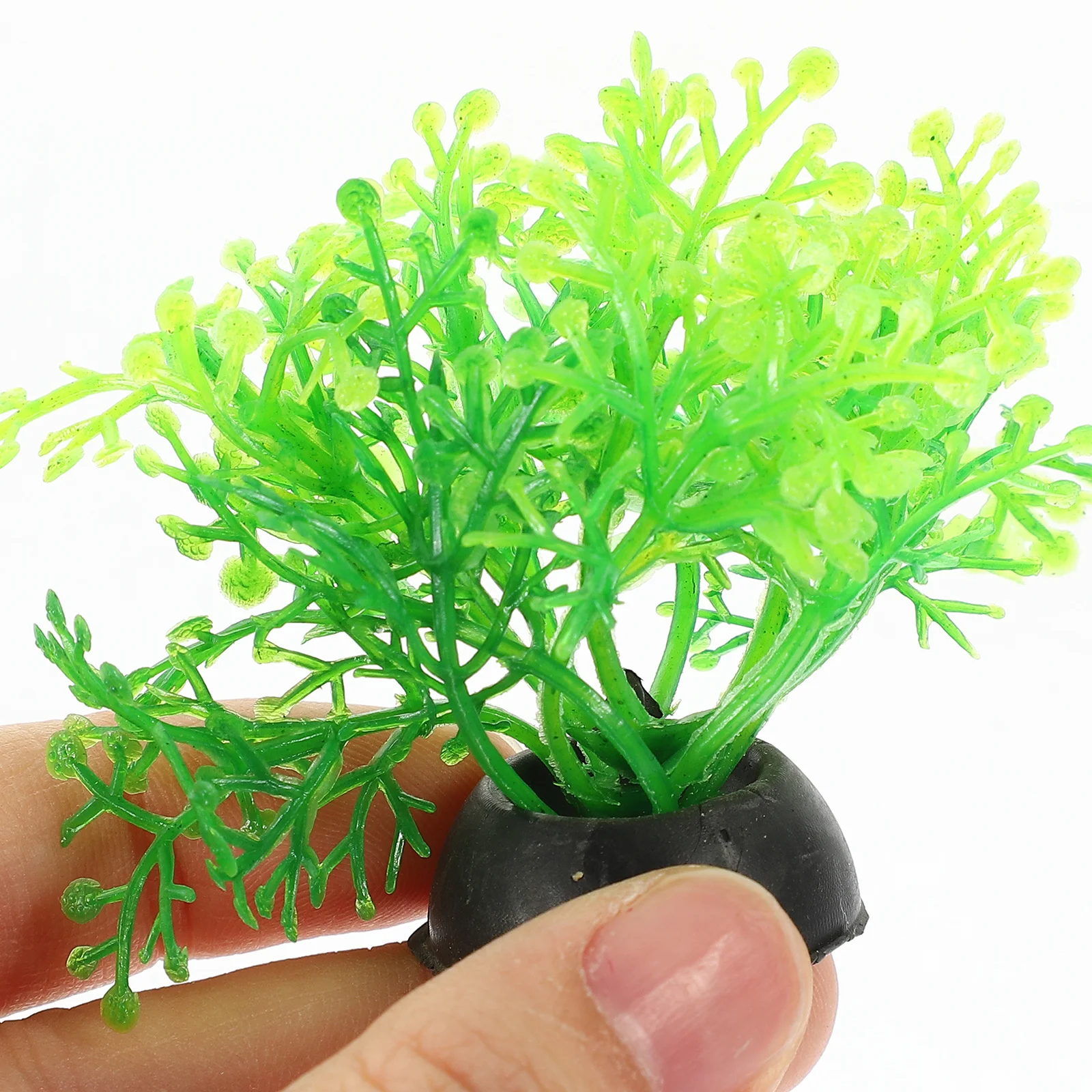 

20 Pcs Aquatic Decoration Plants Betta Fish Tank Small Decorate Aquarium Plastic Suction