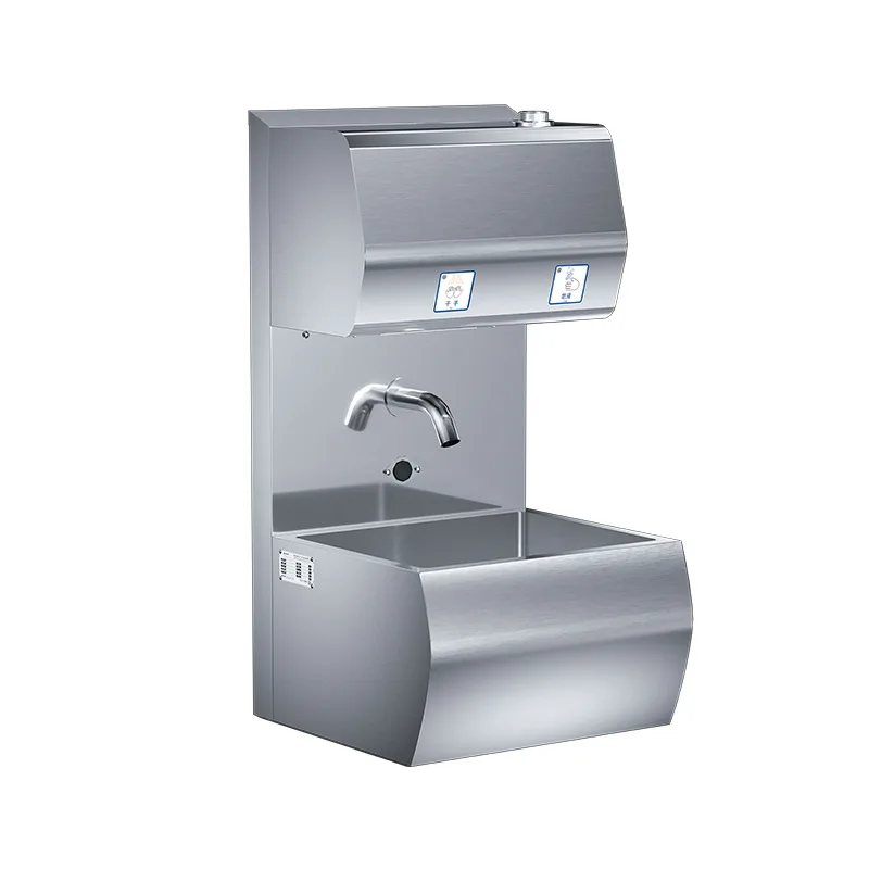 

Intelligent induction No need to contact hand washing, drying and disinfection machine Personnel hygiene