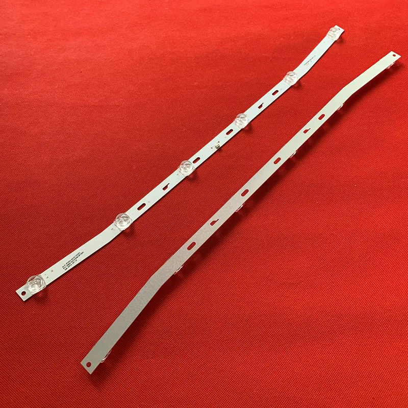 LED شريط إضاءة خلفي ل MS-L3150 JS-D-JP32EU-061EC R72-32D04-024 استخدام الألومنيوم 100% جديد LCD إضاءة خلفية للتلفاز بار 6 فولت 6LED 58.5 سنتيمتر