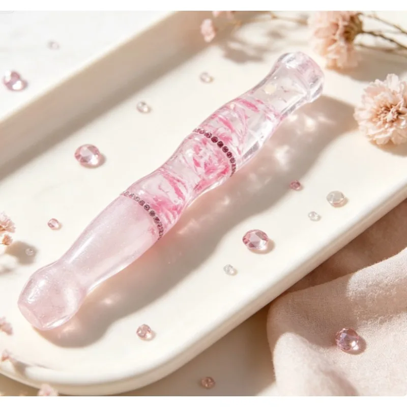 Shiny Crushed Flake Resin Drill Pen, Handmade Diamond Painting Stylus for Embroidery, Nail Art and DIY Craft Tools