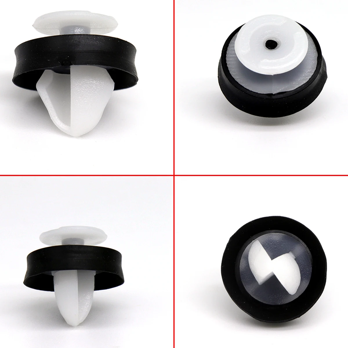 20Pcs For Land Rover Range Rover L405 2012 2013 2014 2015 2016 2017 - 2021 Door Card Panel Trim Pillar Clip W/ Rubber Seal Rivet