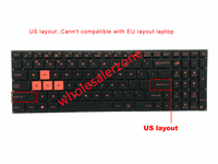 US backlit keyboard for ASUS Rog ASUS Rog GL502 GL502V GL502VM GL502VS GL502VT GL502VS-WS71 laptop V156262AS1US 0KN0-TD1US11