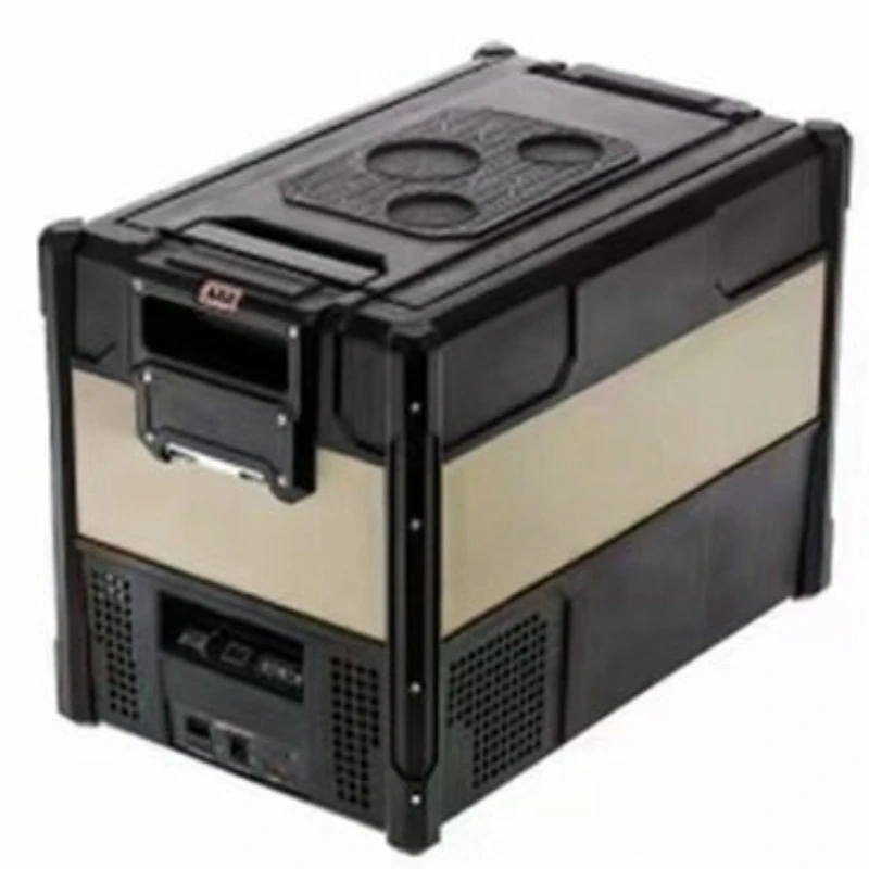 Household Portable Vehicle Refrigerator, DC 12V/24V AC 110-240V Dual Use Car Fridge Freezer, Outdoor Camping Travel Mini