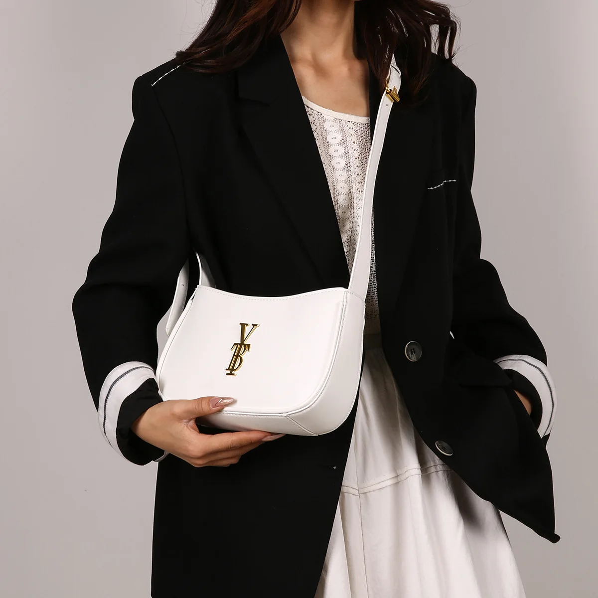 

Spring Summer Square Bag for Women Versatile Underarm Purse Minimalist Shoulder Tote Chic Top Handle Bag Casual Crossbody Bag