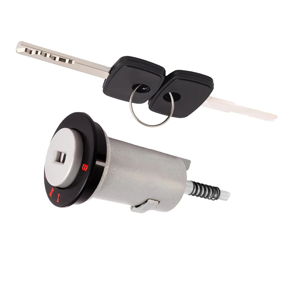

With 2 Keys Ignition Switch Ignition Replacement As Shown Easy Installation Direct Replacement Front Placement