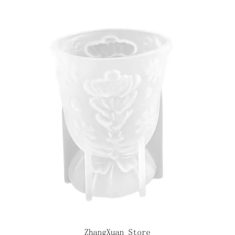 Silikon-Weihnachtsform mit Geschenktütenform für die Kerzenherstellung 3XUF – Detail 8