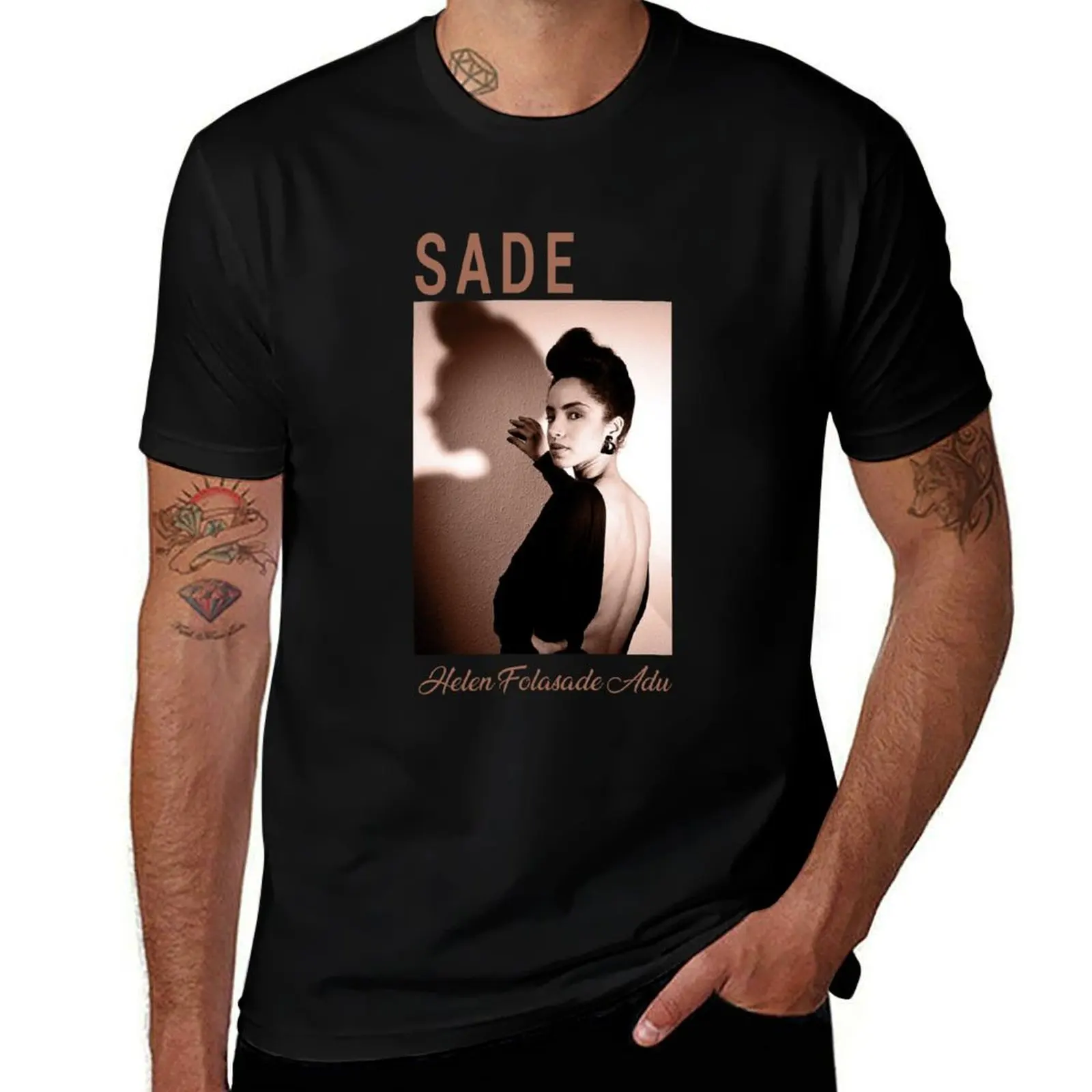 

SADE T-Shirt men t shirt cotton 100% man t shirts for men man t shirts cotton T-Shirt
