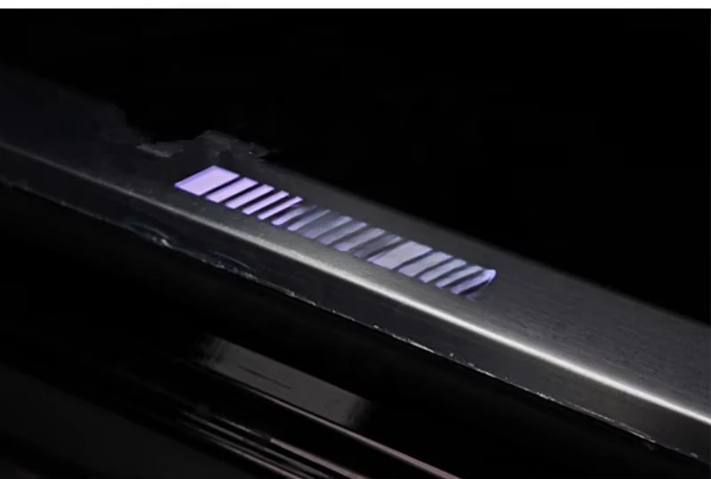 For AM-G Design LED Door Sill Chrome For G-CLASS W463 G65 G63 Kick Plates With Led