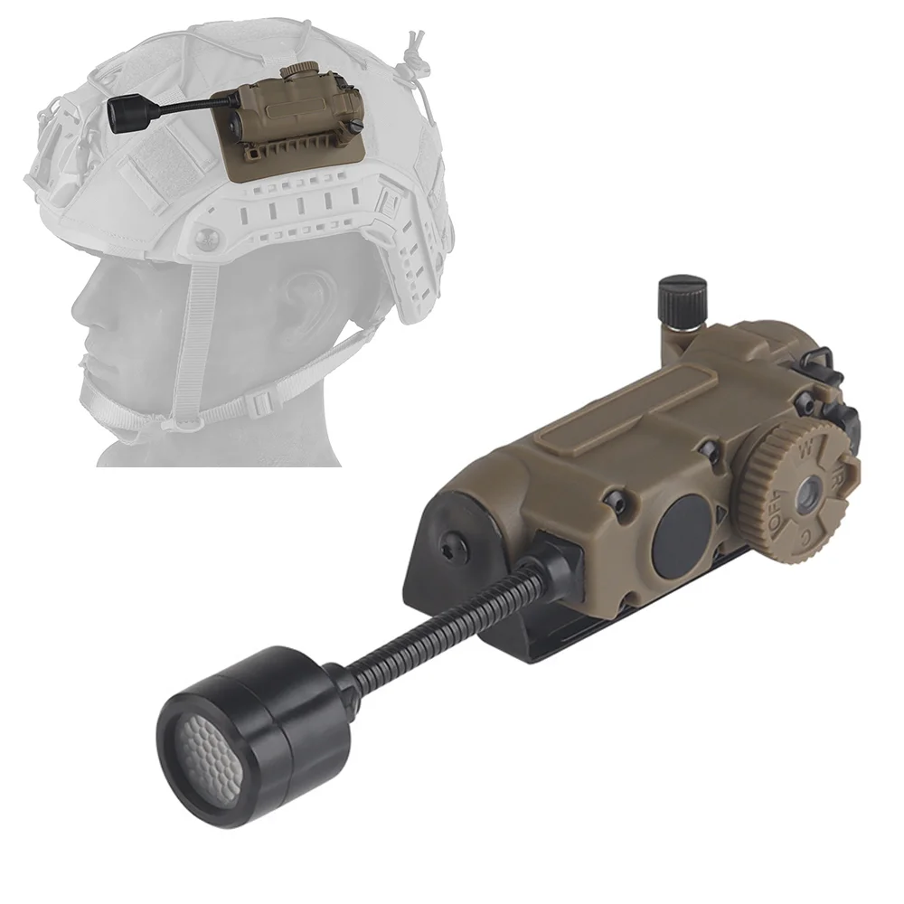 

Tactical Multi-purpose Helmet Light Red Green Blue Light White Light IR Recognition Signal Survival Light